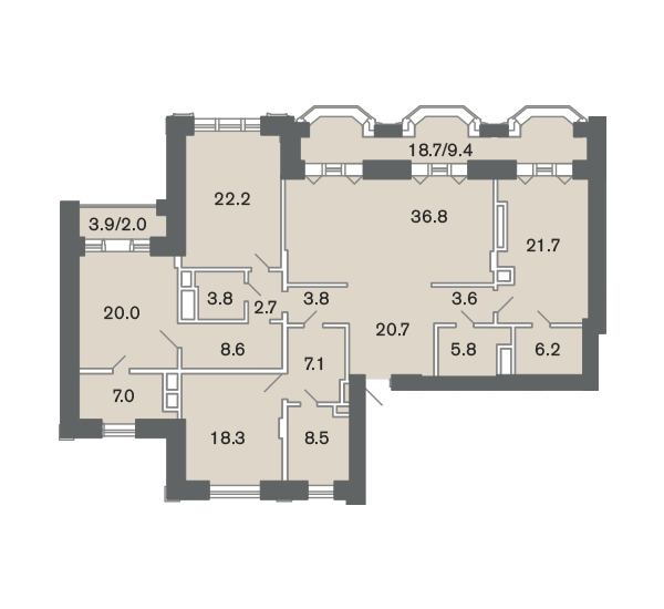 Резиденция на Всеволожском, Москва | Элитные квартиры в жилом комплексе «Резиденция на Всеволожском» на Золотой миле